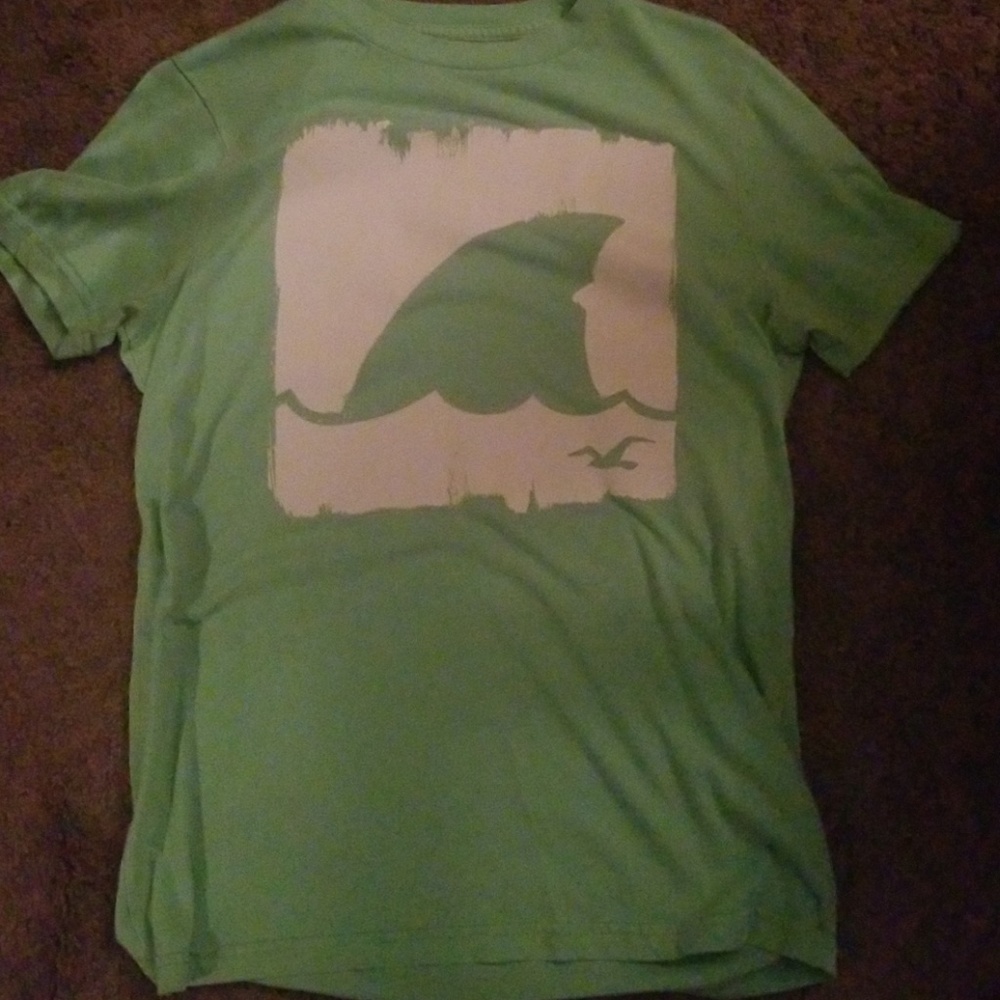 Hollister medium green shirt